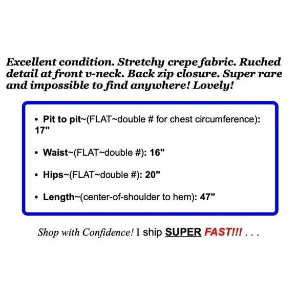 Vince Sz S Black Stretch Crepe Double V Neck Ruched Midi Dress - Picture 16 of 16